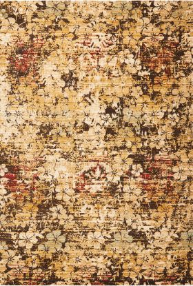 Nourison Home Rhapsody Beige/Gold 5'6" x 8'