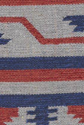 Nourison Home Baja Blue/Red