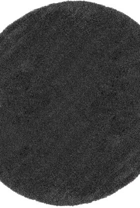 Nourison Home Malibu Shag Dark Grey 4' x Round