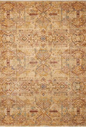 Nourison Home Rhapsody Light Gold 5'6" x 8'
