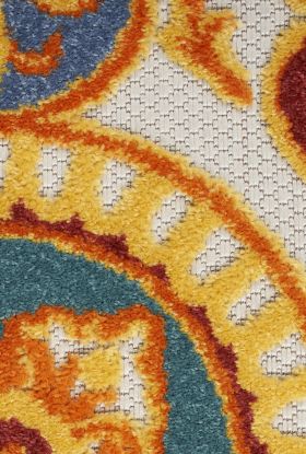 Nourison Home Aloha Multicolor 3'6" x 5'6"