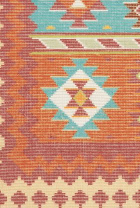 Nourison Home Madera Light Blue 2'2" x 7'6" Runner