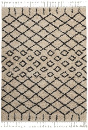 Nourison Home Moroccan Shag Cream 5'3" x 7'11"