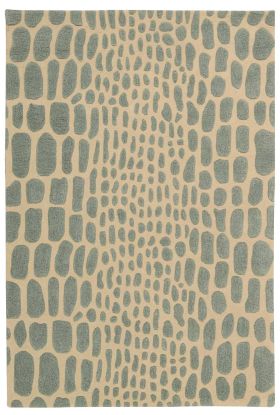 Michael Amini Zambiana Aqua 4' x 6'