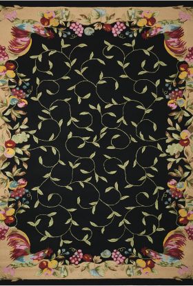 Nourison Home Fantasy Black 8' x 10'6"