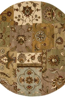 Nourison Home Jaipur Light Multicolor 8' x Round