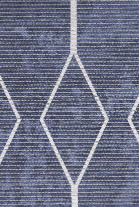 Nicole Curtis Machine Washable Series 1 Navy