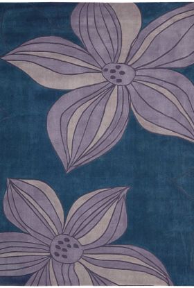 Nourison Home Contour Blue 3'6" x 5'6"