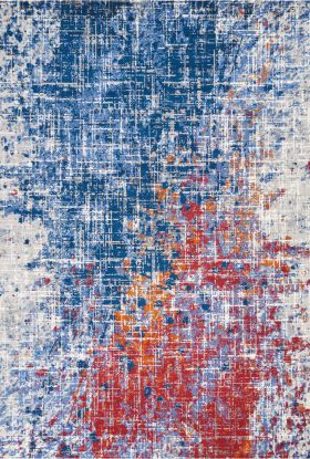 Nourison Home Twilight Red/Blue 7'9" x 9'9"