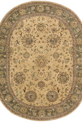 Nourison Home Nourison 2000 Beige 7'6" x 9'6" Oval