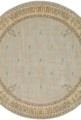 Nourison Home Ashton House Surf 7'5" x Round