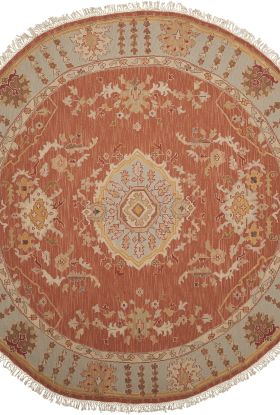 Nourison Home Nourmak Rust 8' x Round