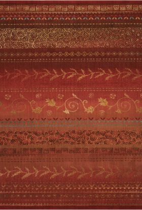 Nourison Home Radiant Impression Crimson 7'9" x 10'10"