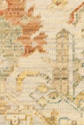 Nourison Home Antique Bloom Taupe Multicolor
