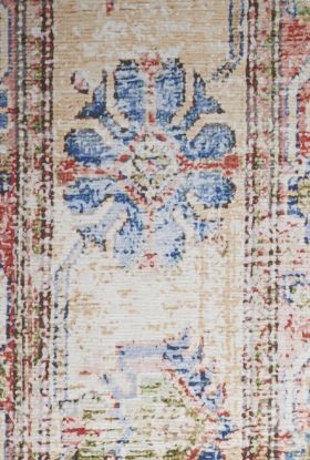 Nourison Home Fulton Blue Ivory