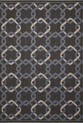 Nourison Home Caribbean Charcoal 2'6" x 4'