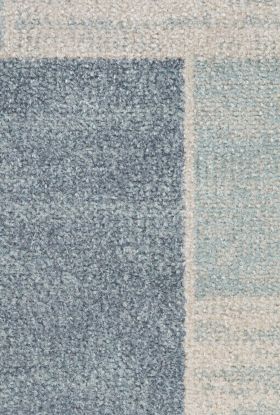 Nourison Home Astra Machine Washable Blue Ivory