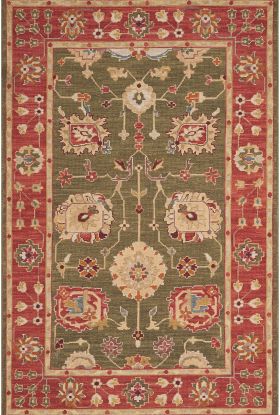 Nourison Home Nourmak Olive 3'10" x 5'10"