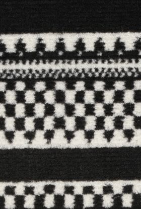 Nourison Home Grafix Black White