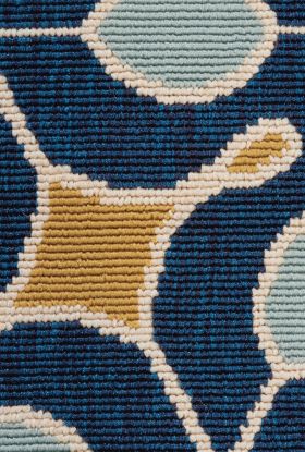 Nourison Home Caribbean Navy 5' x Square