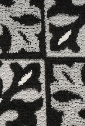 Nourison Home Aloha Black White