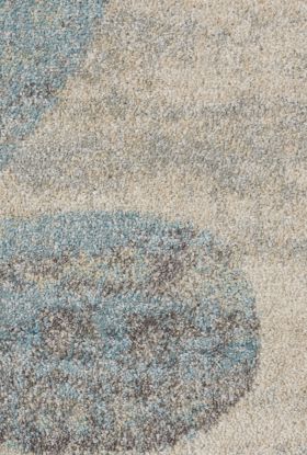 Nourison Home Tranquil Ivory/Light Blue