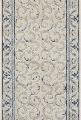 Nourison Home Somerset Ivory/Blue 2'3" x 8' Runner