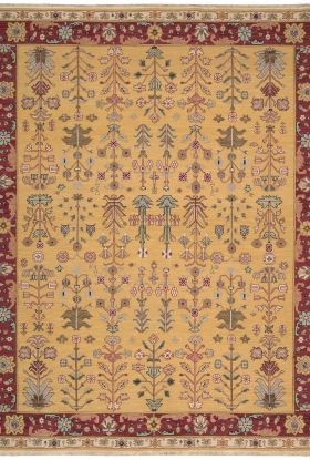 Nourison Home Nourmak Yellow 9'10" x 13'10"