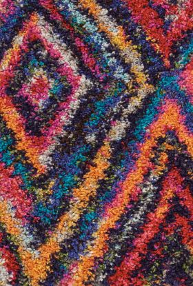 Nourison Home Nomad Red/Multicolor 2'3" x 8' Runner