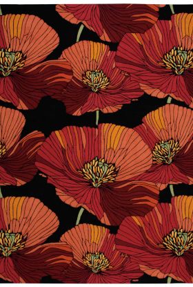 Nourison Home Fantasy Black