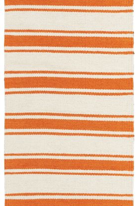 Nourison Home Rio Vista Ivory/Orange 2'3" x 8' Runner