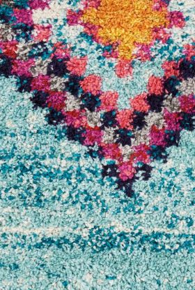 Nourison Home Nomad Aqua 3'11" x 6'