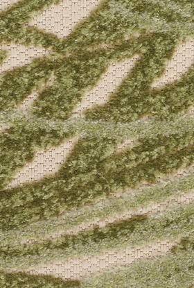 Nourison Home Aloha Ivory Green