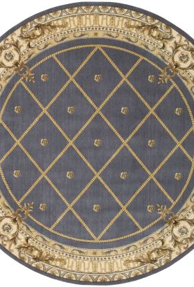 Nourison Home Ashton House Blue 7'5" x Round
