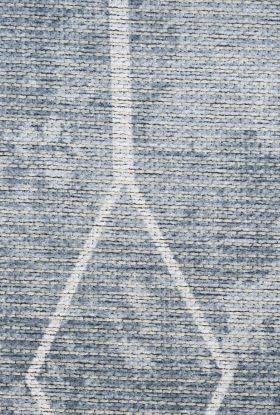 Nicole Curtis Machine Washable Series 1 Blue Grey