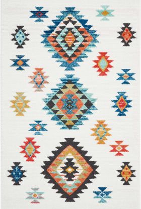 Nourison Home South Western White 3'11" x 6'2"