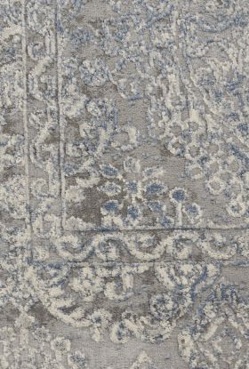 Nourison Home Rustic Textures Ivory Light Blue