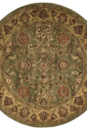 Nourison Home Jaipur Green 8' x Round