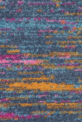 Nourison Home Passion Blue/Multicolor 1'10" x 6' Runner