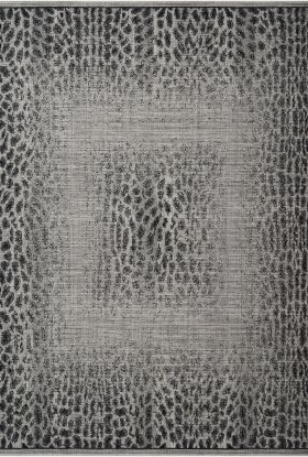 Nourison Home Riviera Grey/Black 5'3" x 7'5"