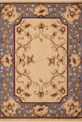 Nourison Home Ashton House Beige 2' x 2'9"