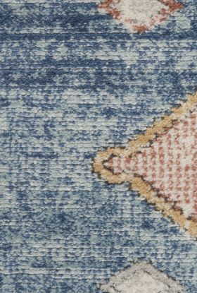 Nourison Home Quarry Blue 2'2" x 10' Runner