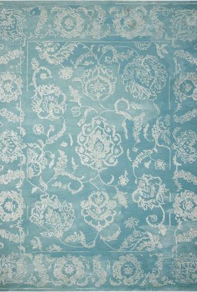 Nourison Home Opaline Aqua 3'9" x 5'9"