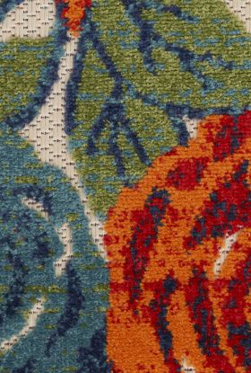 Nourison Home Aloha Ivory Multicolor