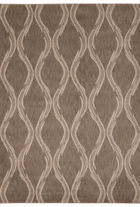 Nourison Home Tranquility Taupe 3'9" x 5'9"