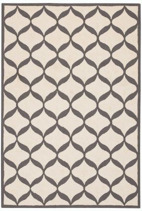 Nourison Home Decor White/Light Grey 5' x 7'