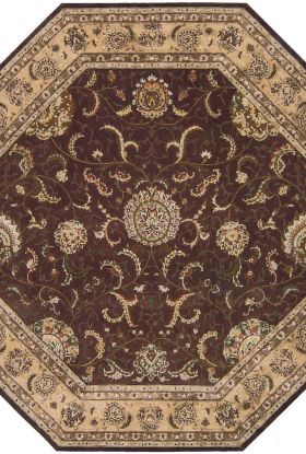 Nourison Home Nourison 2000 Brown 10' x Octagon