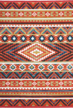 Nourison Home South Western Orange 9'3" x 13'