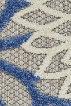 Nourison Home Aloha Blue/Multicolor