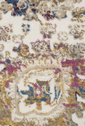 Nourison Home Melody Ivory/Multi 2'2" x 7'6" Runner